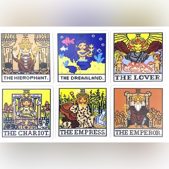 8 Bit Tarot Deck - Picture 2 of 7